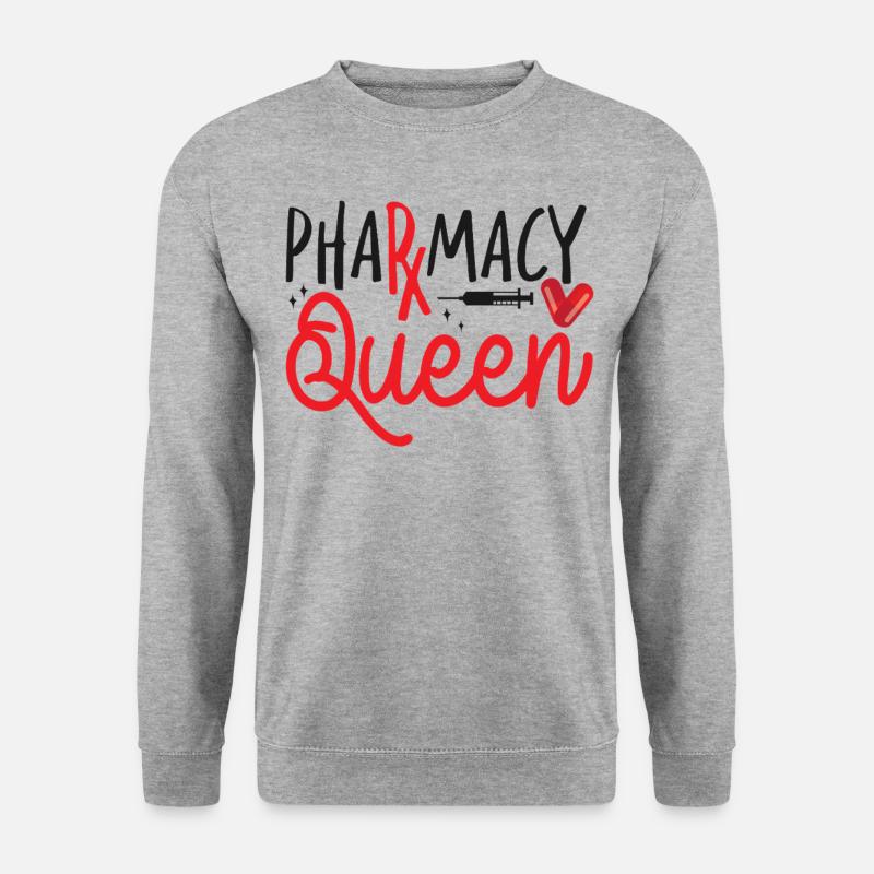 Pharmacy Tech Technician - Unisex Pullover - Weißgrau meliert