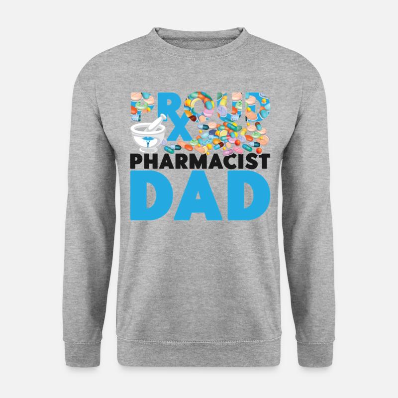 Pharmacy Tech Technician - Unisex Pullover - Weißgrau meliert