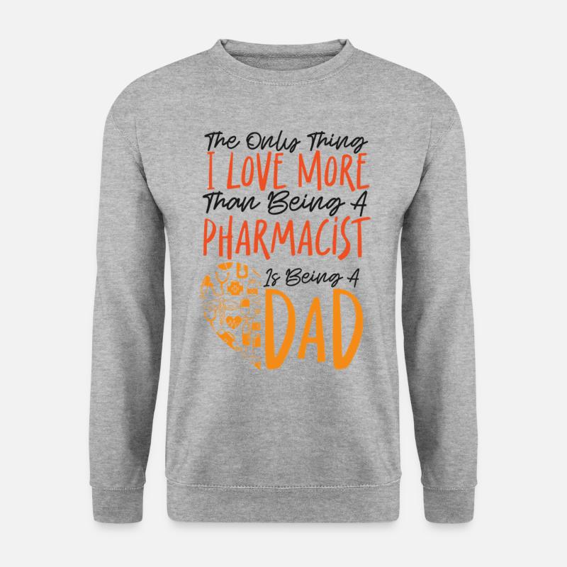 Pharmacy Tech Technician - Unisex Pullover - Weißgrau meliert