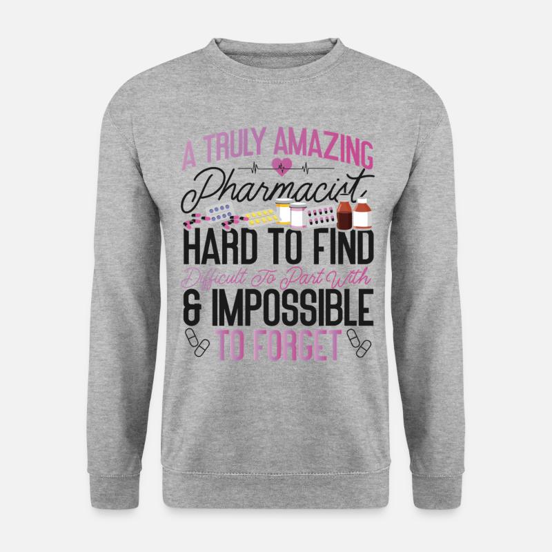 Pharmacy Tech Technician - Unisex Sweatshirt - salt & pepper