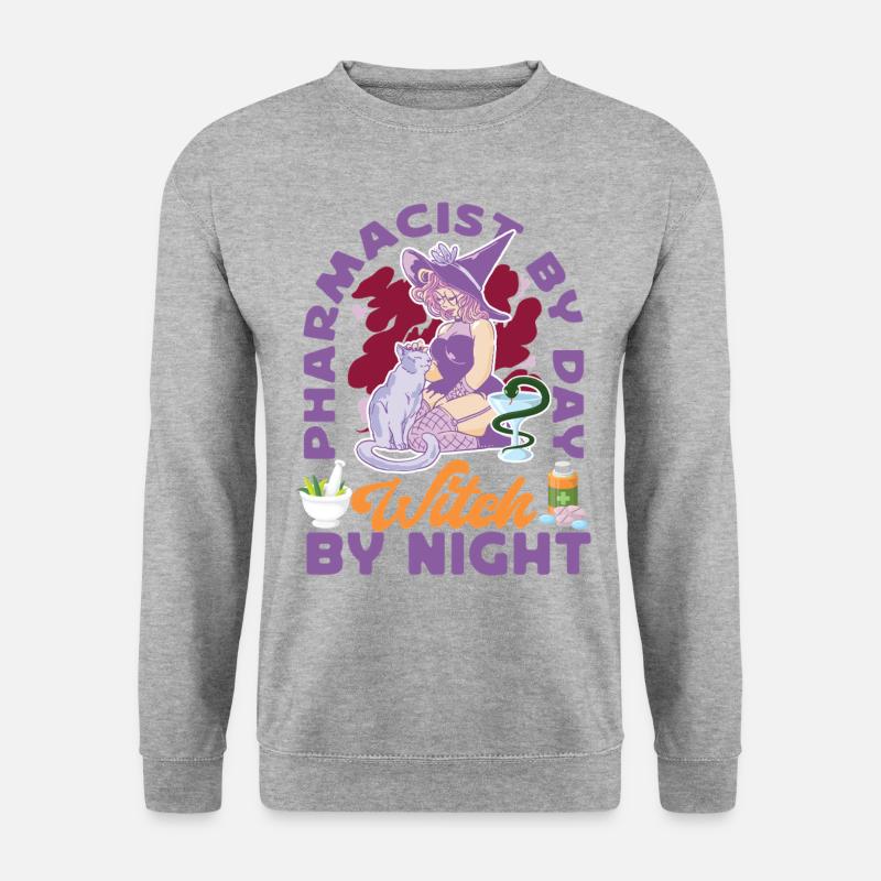 Pharmacy Tech Technician - Unisex Pullover - Weißgrau meliert