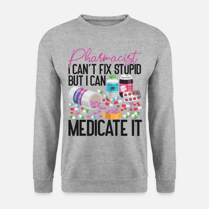 Pharmacy Tech Technician - Unisex Sweatshirt - salt & pepper