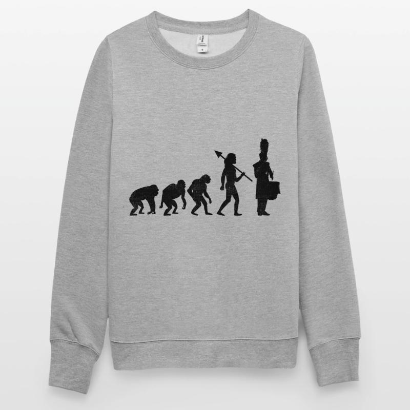 Drum Corps Evolution Marching Band Drum Music Perc Unisex Sweatshirt