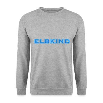 Von der Elbe - Unisex Pullover - Weißgrau meliert - Vorne - Alina (178cm) & Michal (187cm)