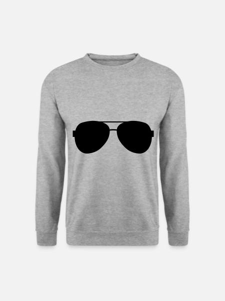 sunglasses - Unisex Sweatshirt - salt & pepper