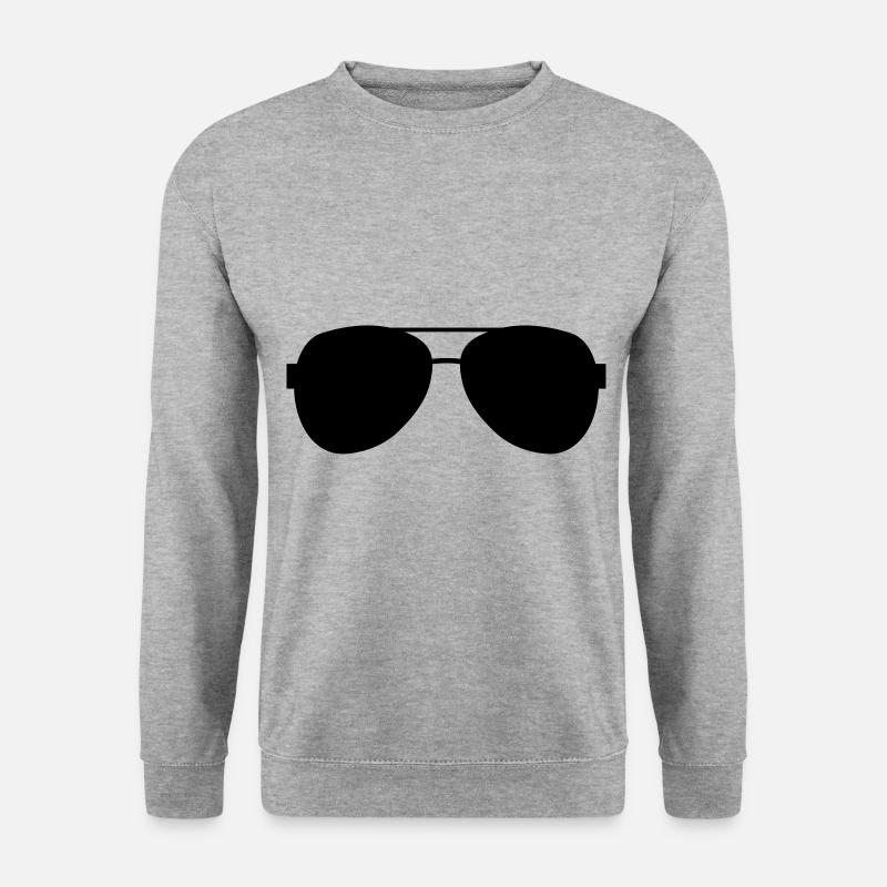 sunglasses - Unisex Sweatshirt - salt & pepper