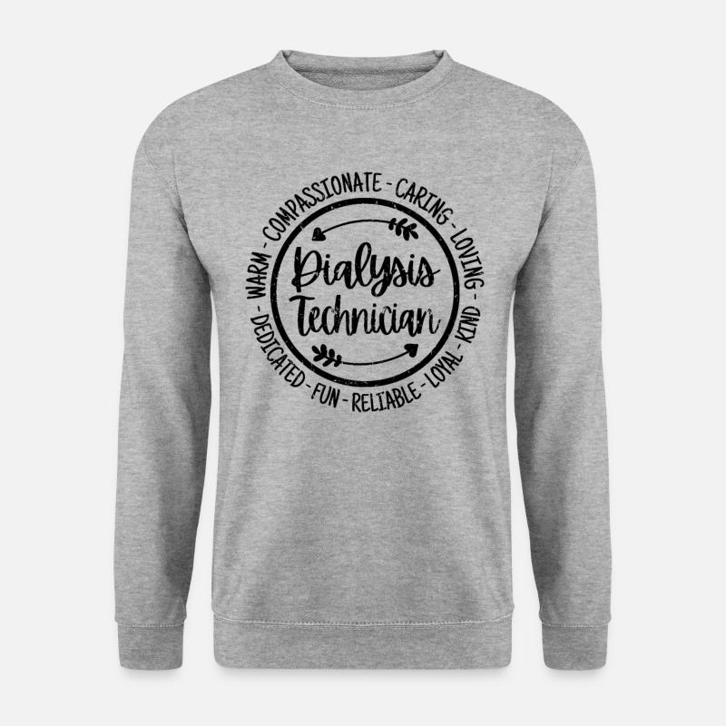 Dialysis Technician - Unisex Sweatshirt - salt & pepper