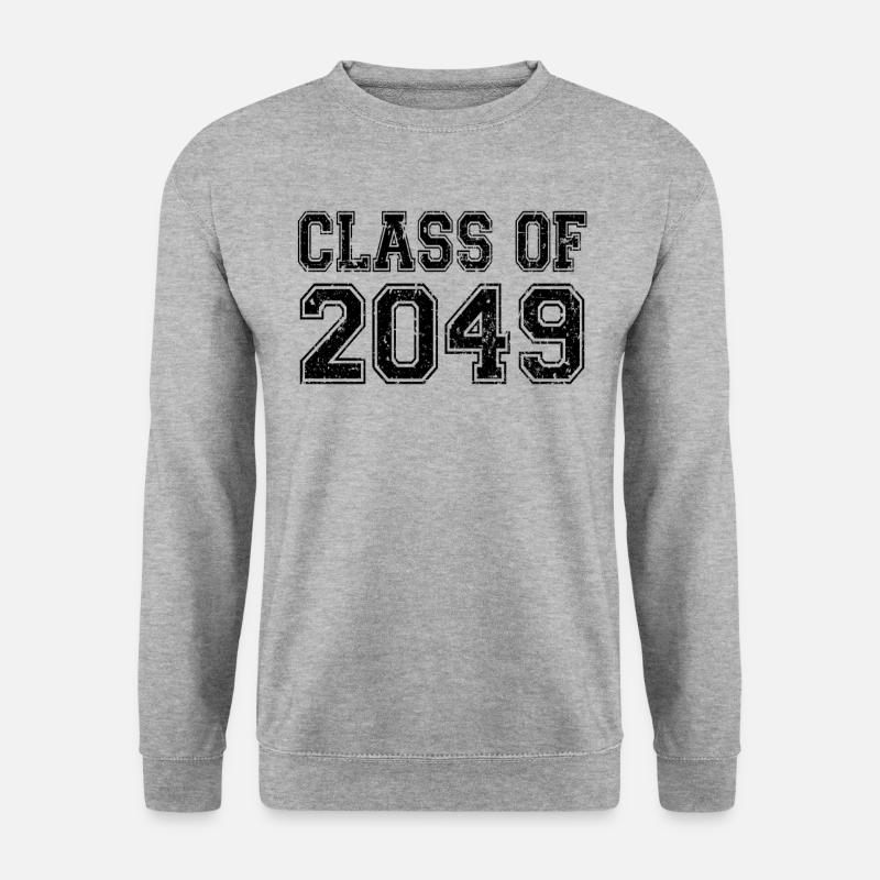 Klasse von 2049 - Unisex Pullover - Weißgrau meliert