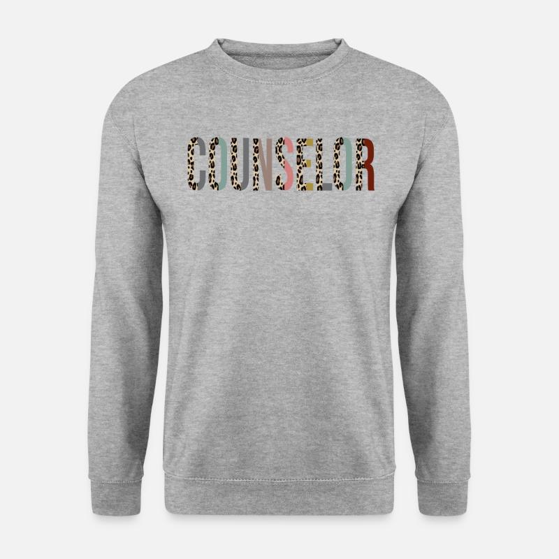 Berater - Unisex Pullover - Weißgrau meliert