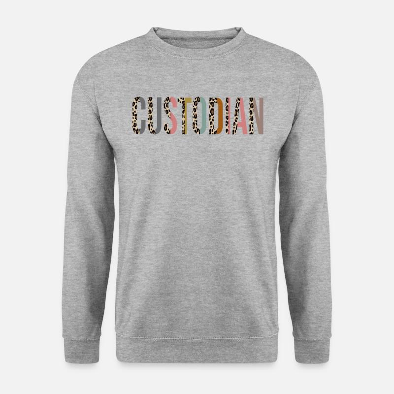 Vormund - Unisex Pullover - Weißgrau meliert