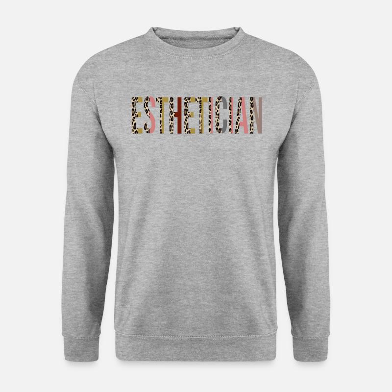 Kosmetikerin - Unisex Pullover - Weißgrau meliert