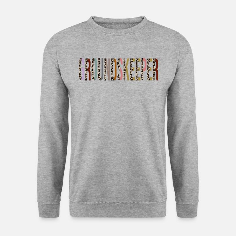 Platzwart - Unisex Pullover - Weißgrau meliert