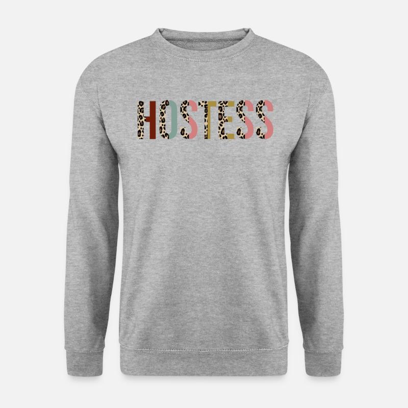 Hostess - Unisex Sweatshirt - salt & pepper