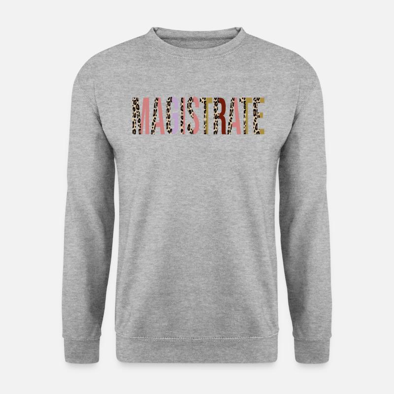 Richter - Unisex Pullover - Weißgrau meliert