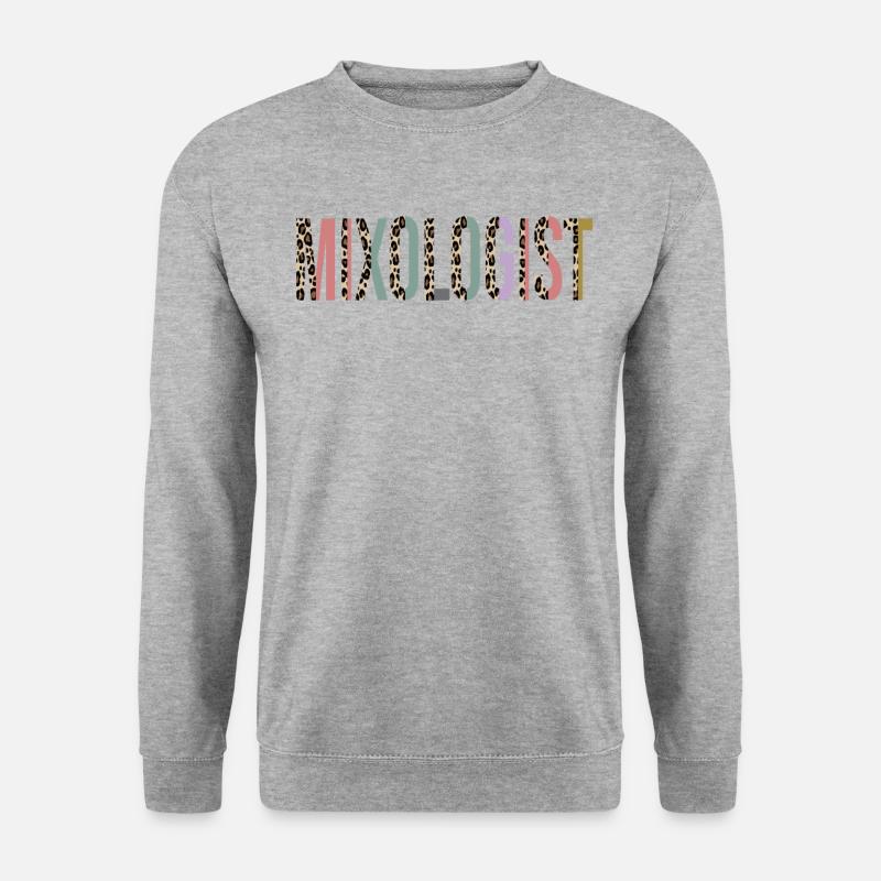 Barkeeper - Unisex Pullover - Weißgrau meliert