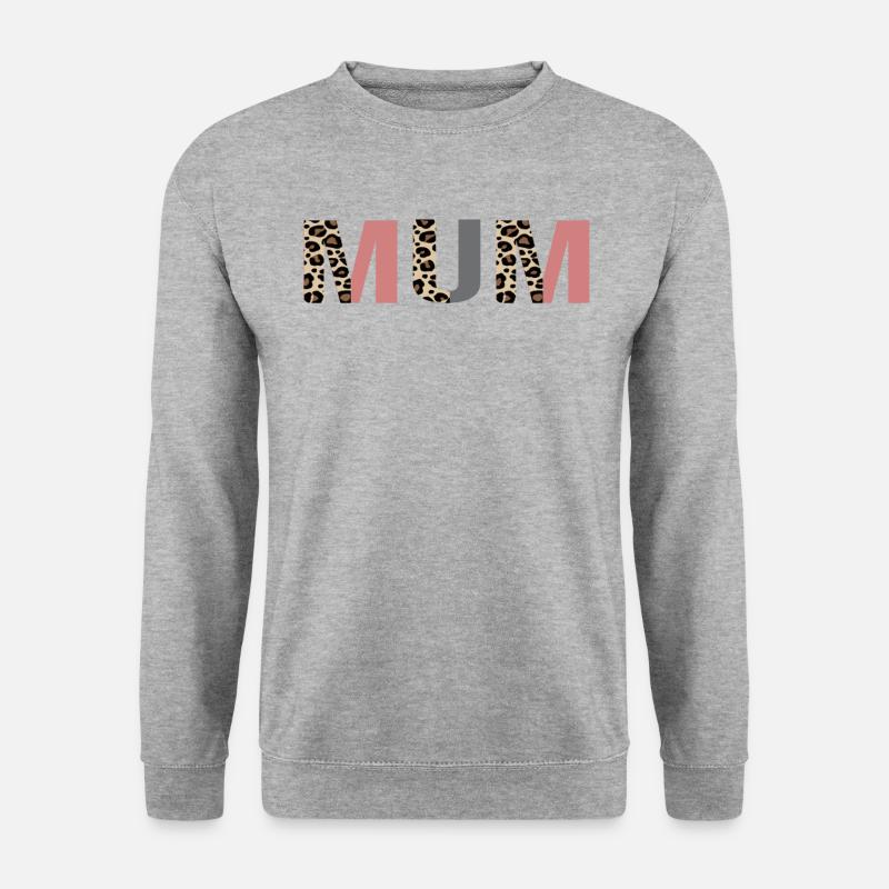 Mama - Unisex Pullover - Weißgrau meliert