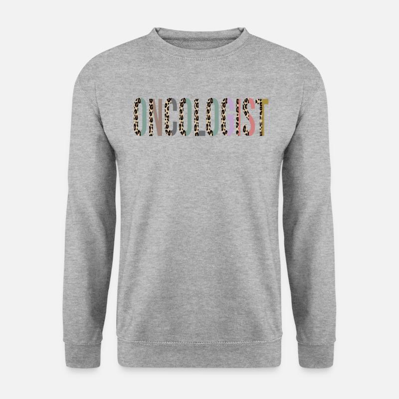 Onkologe - Unisex Pullover - Weißgrau meliert