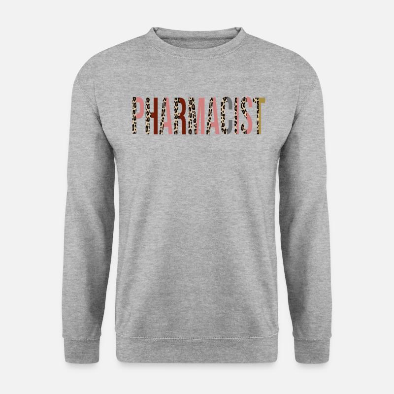Apotheker - Unisex Pullover - Weißgrau meliert