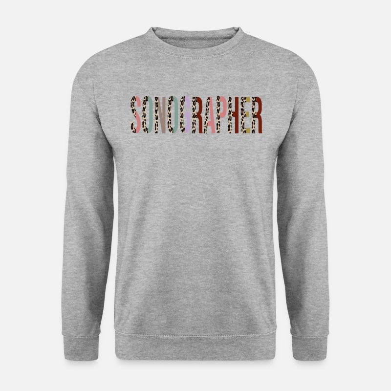 Sonographer - Unisex Sweatshirt - salt & pepper