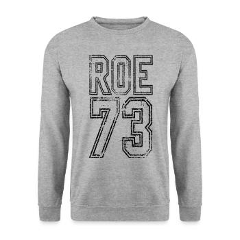 Give Women A Choice & Defend Roe v Wade 1973 - Unisex Sweatshirt - salt & pepper - Front - Alina (178cm) & Michal (187cm)