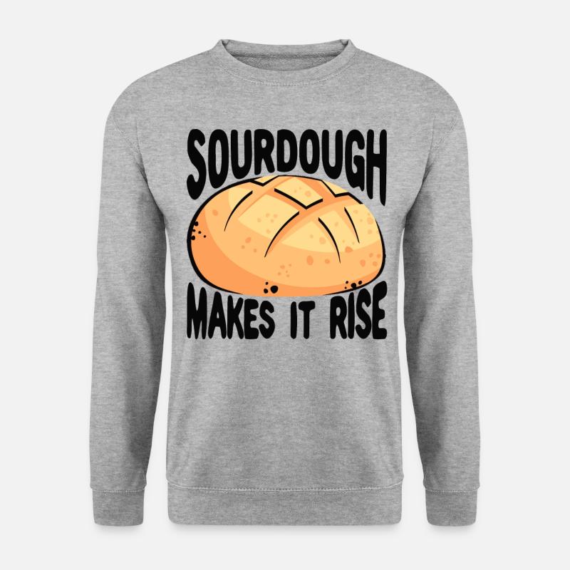 Funny bread baker - Unisex Sweatshirt - salt & pepper