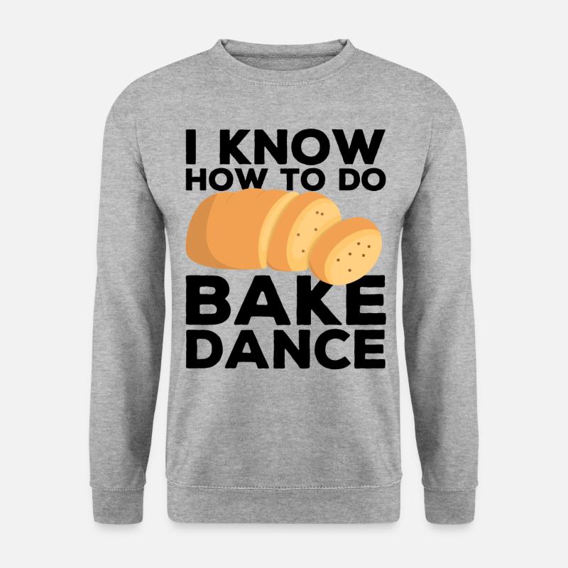 Funny bread baker - Unisex Sweatshirt - salt & pepper