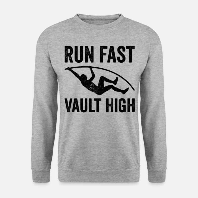 Fun Pole Vault Pole Vault - Unisex Sweatshirt - salt & pepper