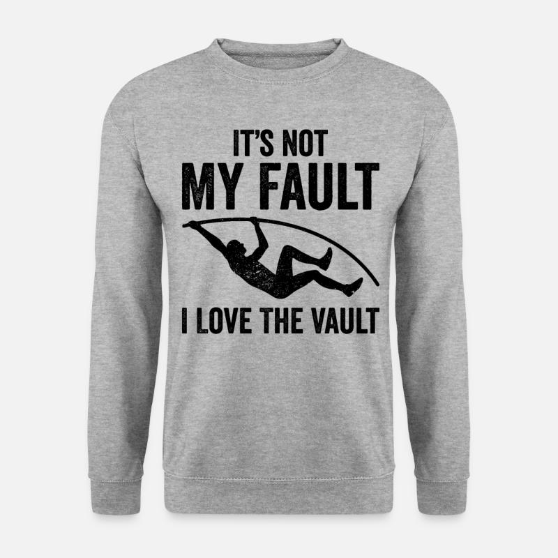 Fun pole vault - Unisex Sweatshirt - salt & pepper