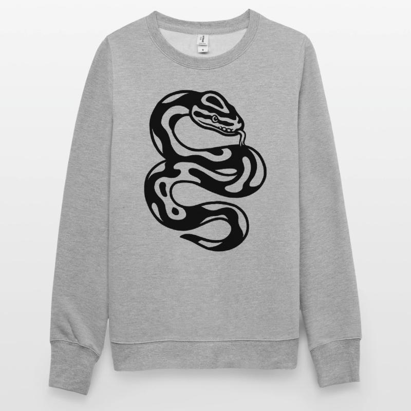 Kugelpython Schlange Unisex Pullover