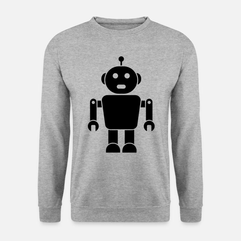 Robot Robot - Sweat-shirt Unisexe - gris chiné