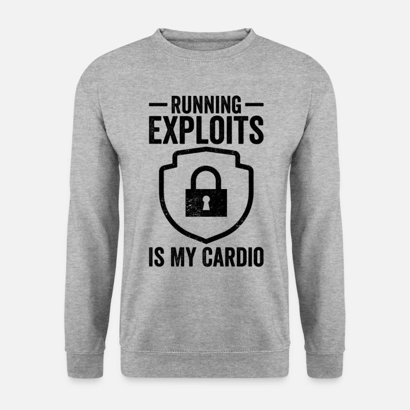 Cybersecurity Computer Security Cybersecurity - Unisex Sweatshirt - salt & pepper