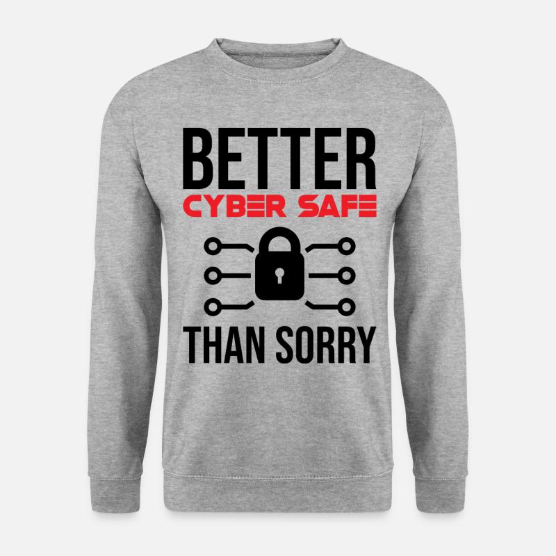 Cybersecurity Computer Security Cybersecurity - Unisex Sweatshirt - salt & pepper