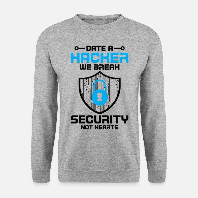 Cybersecurity Computer Security Cybersecurity - Unisex Sweatshirt - salt & pepper