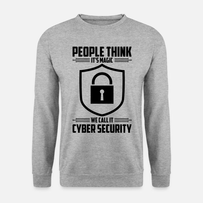 Cybersecurity Computer Security Cybersecurity - Unisex Sweatshirt - salt & pepper