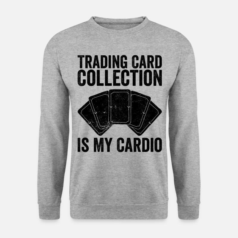 Funny Trading Card Game TCG - Unisex Sweatshirt - salt & pepper
