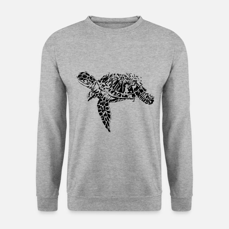 turtle - Unisex Sweatshirt - salt & pepper