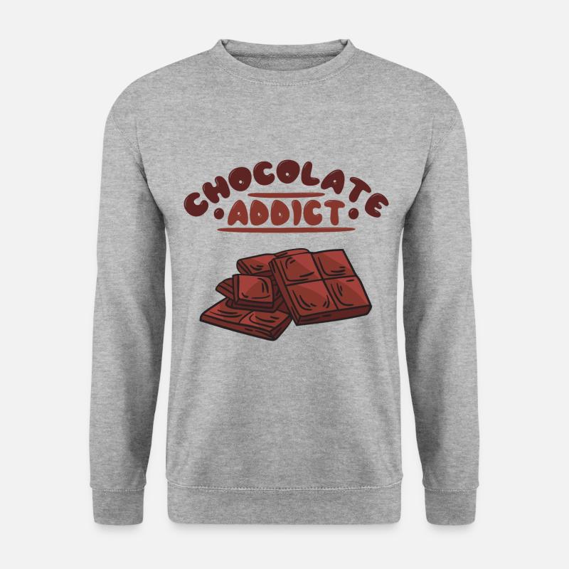 Chocolate Chocolate SweetCandy Chocolate Table - Unisex Sweatshirt - salt & pepper