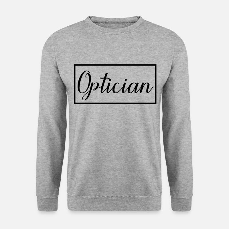 Optician Proud Graduated Optician Student - Unisex Sweatshirt - salt & pepper