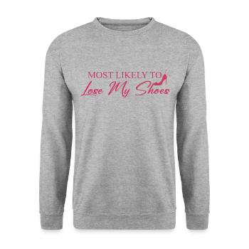 Bachelorette Bride Tribe Maid Of Honor - Unisex Sweatshirt - salt & pepper - Front - Alina (178cm) & Michal (187cm)