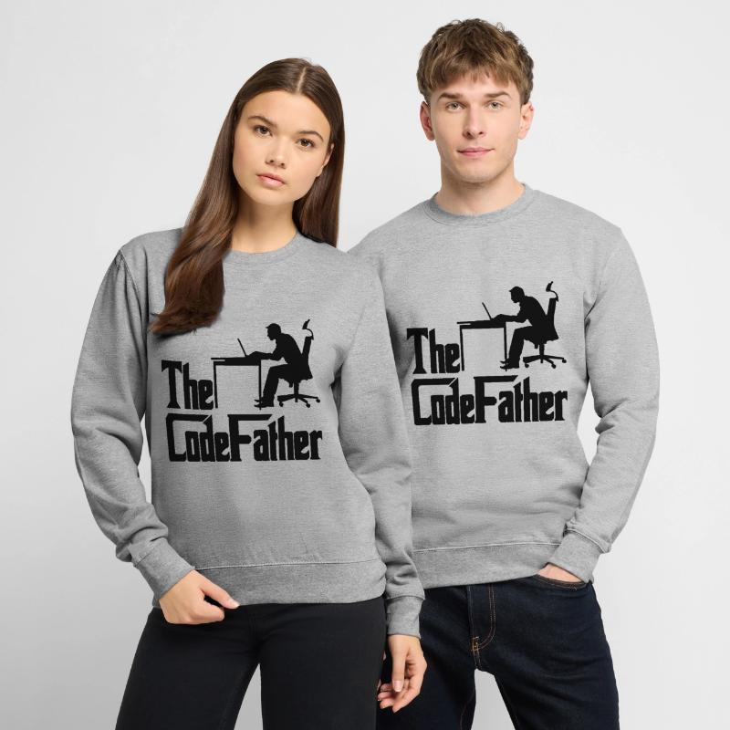 The Codefather Programmer Coder Developer Software Unisex Pullover