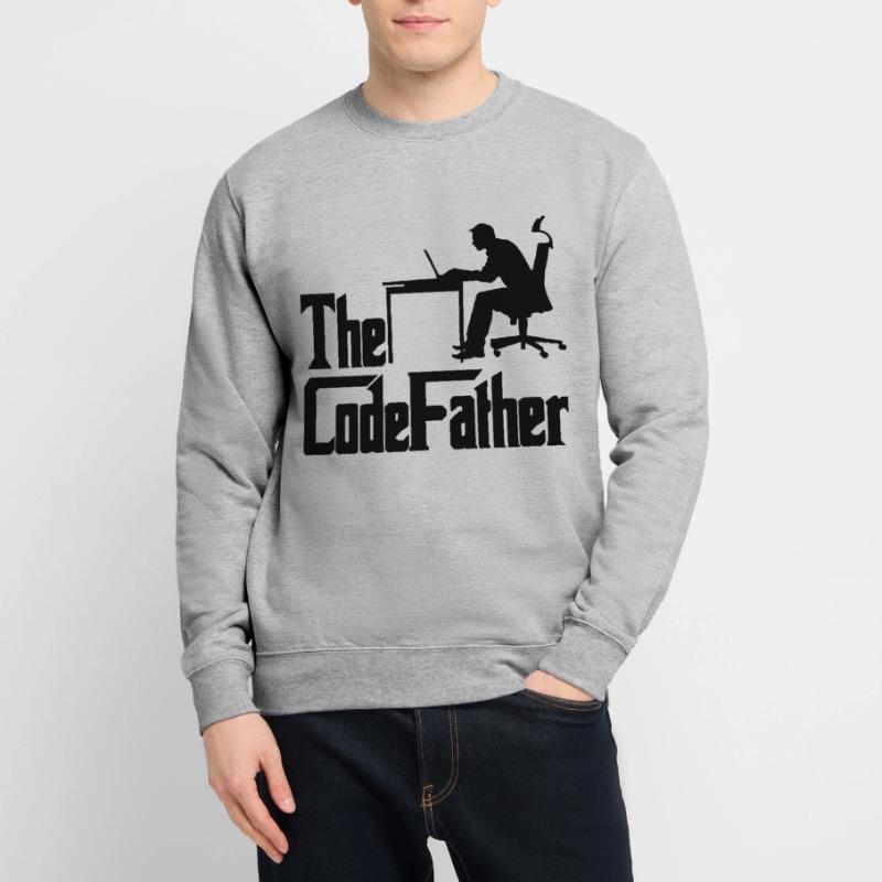 The Codefather Programmer Coder Developer Software Unisex Pullover