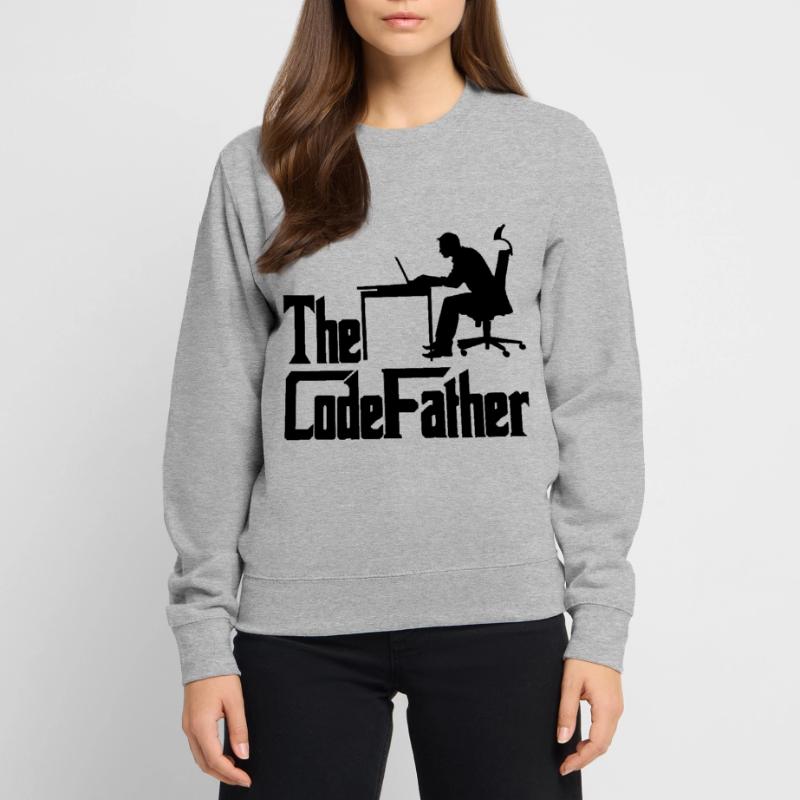 The Codefather Programmer Coder Developer Software Unisex Pullover