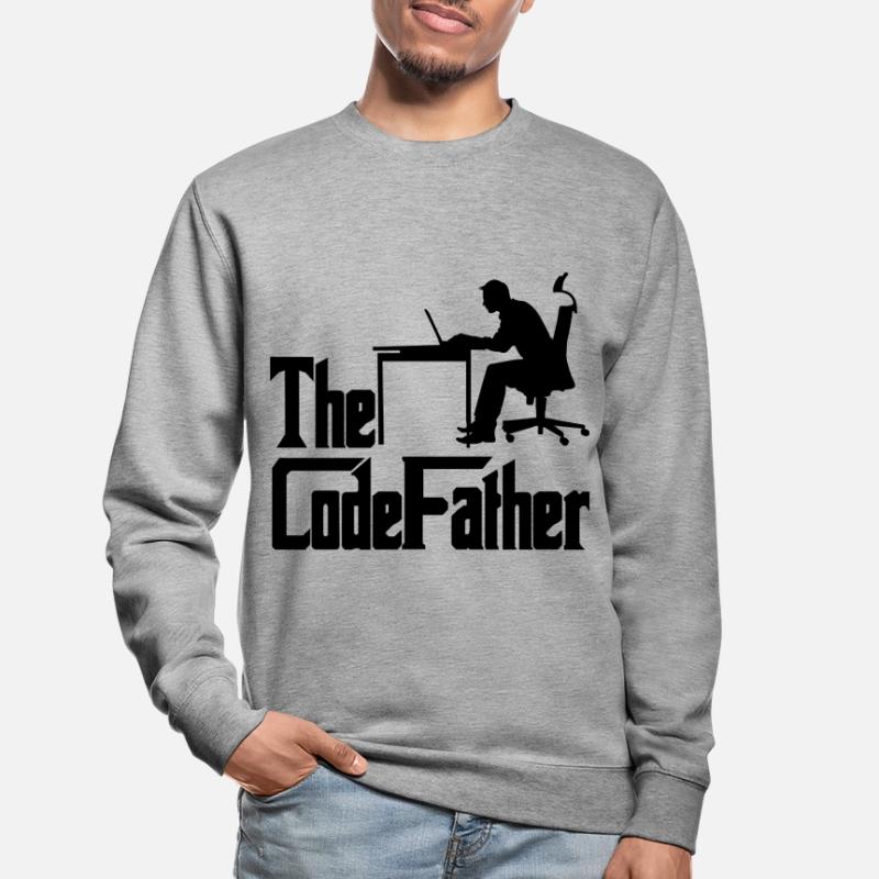 The Codefather Programmer Coder Developer Software Unisex Pullover