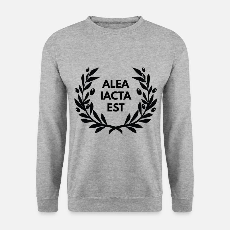 Römisches Reich - Unisex Pullover - Weißgrau meliert