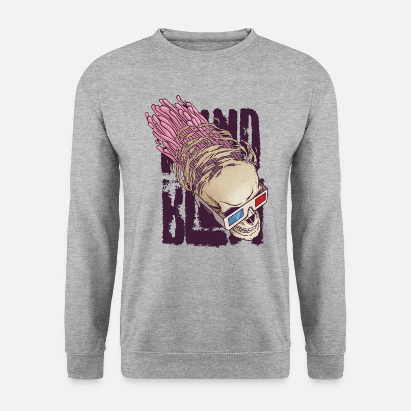 MIND BLOWN - Unisex Sweatshirt - salt & pepper