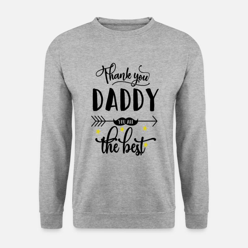 Vatertag - Unisex Pullover - Weißgrau meliert