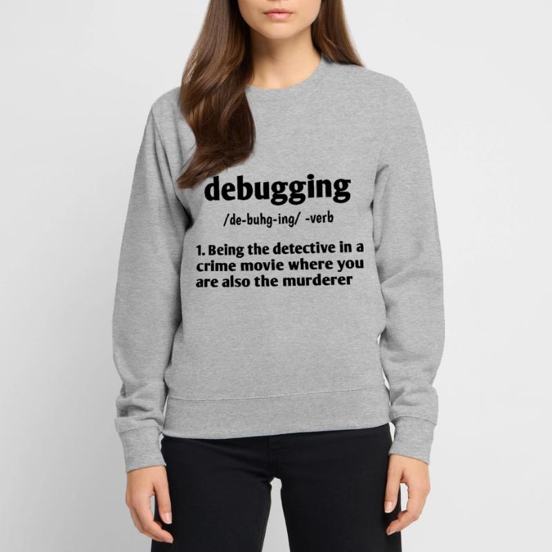 Debugging Noun Definition Coder Programmer Compute Unisex Pullover
