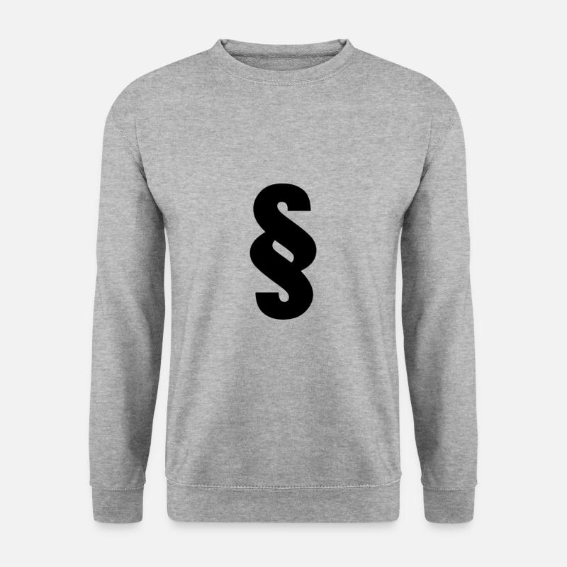 Paragraph Jura - Unisex Pullover - Weißgrau meliert