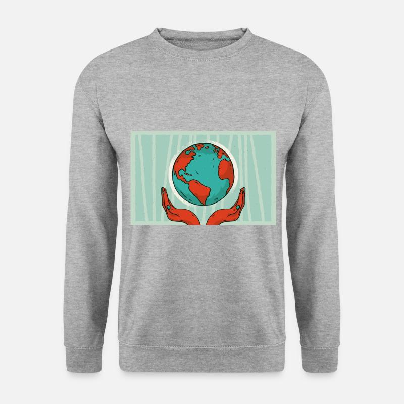 Save the planet - Unisex Sweatshirt - salt & pepper