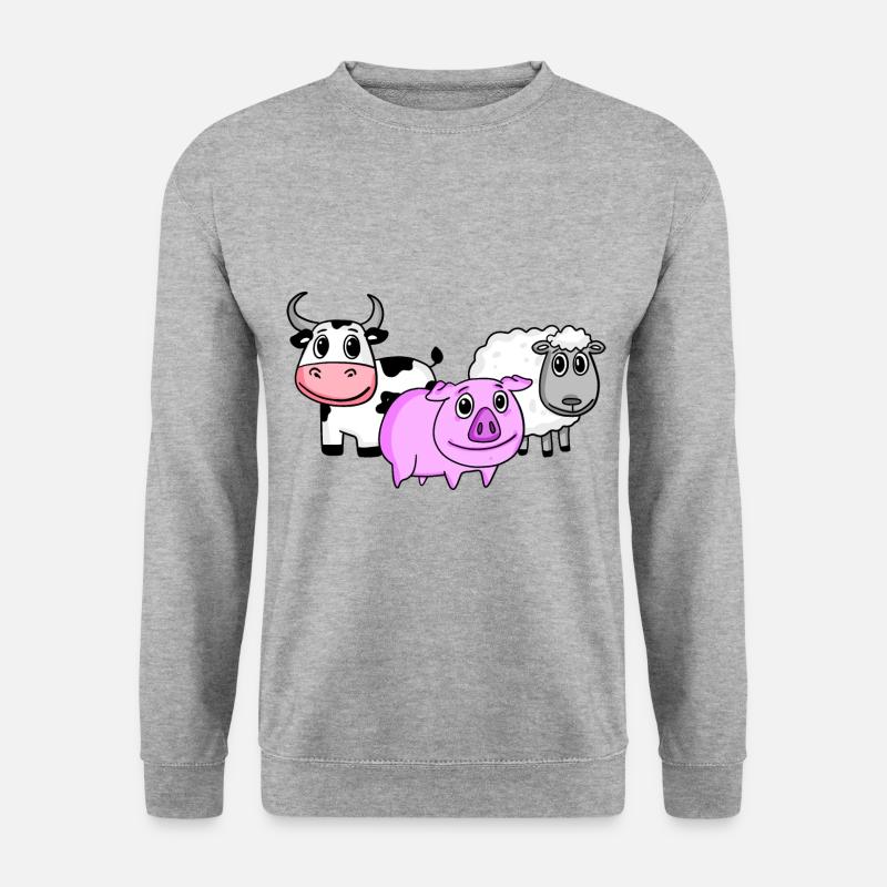 Cute animals - Unisex Sweatshirt - salt & pepper